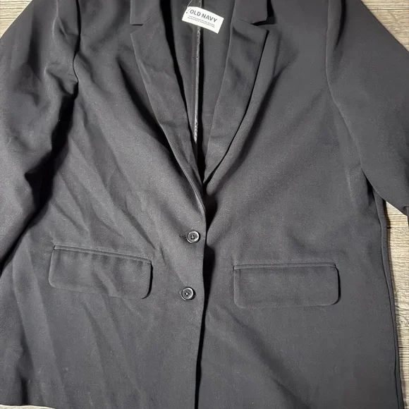 Old Navy Classic Black Women's Blazer xl - Picture 2 of 2